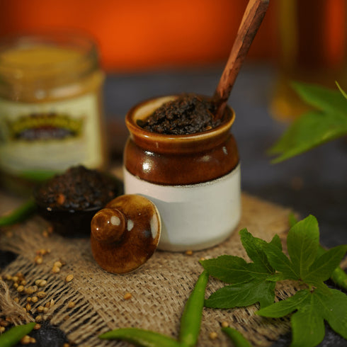 Bhimavaram Gongura Pacchi Mirchi Pickle